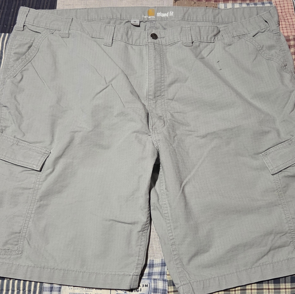 Carhartt Light Gray Men's Cargo Shorts